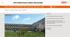 Desktop Screenshot of cdu-luebben.de